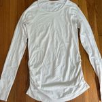 Athleta  White Long Sleeve Top Photo 0