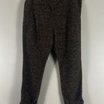 Free People Brown Milo Knit Metallic Jogger Pants Photo 6
