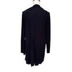 J.Jill Wearever Collection Open Cardigan Topper Deep Sea Blue Knit Large‎ Photo 1