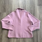 Ann Taylor  Mauve Knit Cardigan XL Angora Wool Women’s Jacket Classy Photo 2