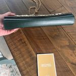 Michael Kors Like new Green Crystal Embellished Crossbody/Clutch Photo 7
