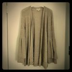 Style & Co Amazing Sleeves Beige Coat Photo 1
