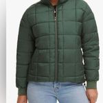 Levi's Levi’s Women’s Box Quilted Puffer Jacket Green Size M NWT Photo 0