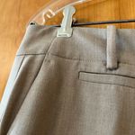 Ann Taylor  Trouser Leg Dress Pants Tan Rayon Wool Blend Career Party NWT Size 4 Photo 7