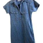 Denim & Supply Ralph Lauren  Chambray Short Sleeve Size XS Shirt Dress. Photo 1