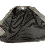 Barclay Square Women's Sz 10 Plaid Flecked Wool Silk Blazer Jacket Career Office Gray Photo 12