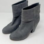 Rag and Bone Newbury Classic Charcoal Suede Bootie, EUC, Size 8, MSRP $545 Photo 0
