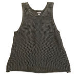 Aerie Green Mesh Knit Tank Top Photo 0