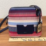 Ralph Lauren LRL LAUREN Lindley Alissa Multicolor Ikat Print Crossbody Bag Photo 6