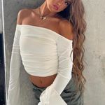 Edikted White Off The Shoulder Top Photo 0