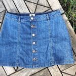 Tokyo Darling  Denim Button-Down Skirt Size 10 Photo 0