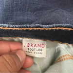 J Brand  Boot Leg Jeans Low Rise 818 Ink Medium Wash Y2K Size 26 Photo 9