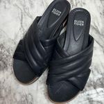 Eileen Fisher  Black Slide On sandals shoes size 7 Photo 0