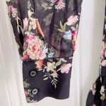 ZARA Floral Print Ruffle Flowy Mini Tie Dress Photo 9