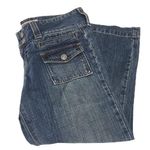 Hollister Cropped Jeans, Blue, 3 Photo 1