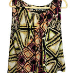 Tank Top Women's Size XL Sleeveless Office Abstract Chicos 3 Photo 0