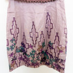 Free People Womens Dress Size 2 Lilac Southwestern Floral Boho Festival Romantic Photo 0