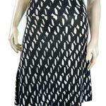 LuLaRoe Abstract Black White Azure Fit Flare Skirt XS NWOT Photo 1