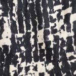 Evereve  Giana Cotton Tiered V-Neck Sleeveless Shift Dress Black Ivory Size M Photo 12