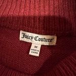 Juicy Couture  Red sequined mock neck sweater women’s M Photo 4