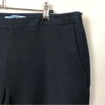 Antonio Melani Navy Blue Side Zip Ankle Crop Dress Pants 10 Photo 2
