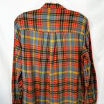 Toad & Co  Medium Shirt Dress Plaid Tunic Belted Long Sleeve Button Western 1802 Photo 8