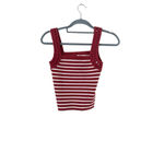Aerie Women's Red & White Striped Tank Top XS Photo 1