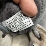 UGG  Evera Shoes Womens Gray Suede Sheepskin Shearling Lined 1888 Size 8.5 Photo 6