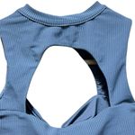 frankie's bikinis NWT Gray Ronnie Ribbed Neck Tie Top Size Small Photo 11