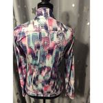 Sofibella Small Zip Front Golf Top Jacket Athletic Wear Tennis UV VNC Print Photo 4