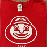 PINK - Victoria's Secret victoria’s secret PINK ohio state university short sleeve tee, size XS, buckeyes Photo 2