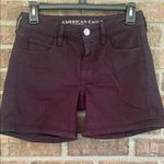 American Eagle Outfitters Midi Women's Black Super Stretch size 4 Shorts Photo 0