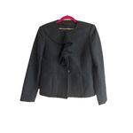 Anne Klein Womens 2 Piece Navy Blue Suit Size 8P 8 *READ Photo 1