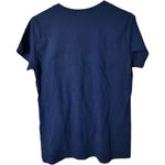 Gen2 Women's Navy Short Sleeve Crew Neck USA Soccer Flag Graphic T Photo 2