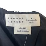Kate Spade NWT Broom Street X  Poplin Off Shoulder Dress Black & White Size XXL Photo 11