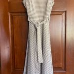 Calvin Klein Calvi. Klein houndstooth checkered sleeveless dress size 4. Photo 0