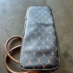 Baby Phat  NEW Logo Print Faux Leather Tote Bag Gold Studs Photo 9