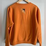 Vintage Fall Leaf Sweatshirt Frabjous Originals Rust Orange Pullover Sz M 90s Size M Photo 3