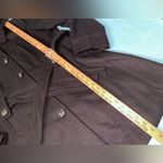 Liz Claiborne Wool Outerwear detachable hood belted pea coat style black size XL Photo 11