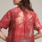 Maeve  ANTHROPOLOGIE Sun Palm Midi Top size2.                          order(57) Photo 2