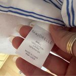 Majorelle  Miranda‎ Mini Wrap Dress in Blue Picnic Size Small Photo 7