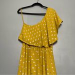 House of Harlow 1960 x REVOLVE Leya Dress Marigold Silver Moons Women’s Medium Gold Photo 5