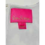 Lilly Pulitzer Lilly Pulitzer Sammi Romper Dress Aqua Lounge Engineered Resort White Blue 4 Photo 1