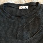 LNA  Ribbed Cut Out Tee Photo 4