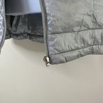 Calvin Klein  Silver Full Zip Puffer Vest Small Photo 1