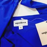 superdown  Shelby Mini Dress in Cobalt Small Photo 8