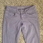 American Eagle | skinny lilac jeans size 4 Photo 2