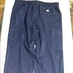 Carhartt Blue Cargo Pants Durable Scrubs with draw string Photo 3