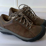 Keen  Presidio Sneakers Womens  Lace Up Leather Outdoor Hiking Walking SZ 8 Brown Photo 0