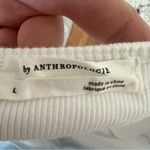 Anthropologie  white one shoulder ribbed top Photo 3